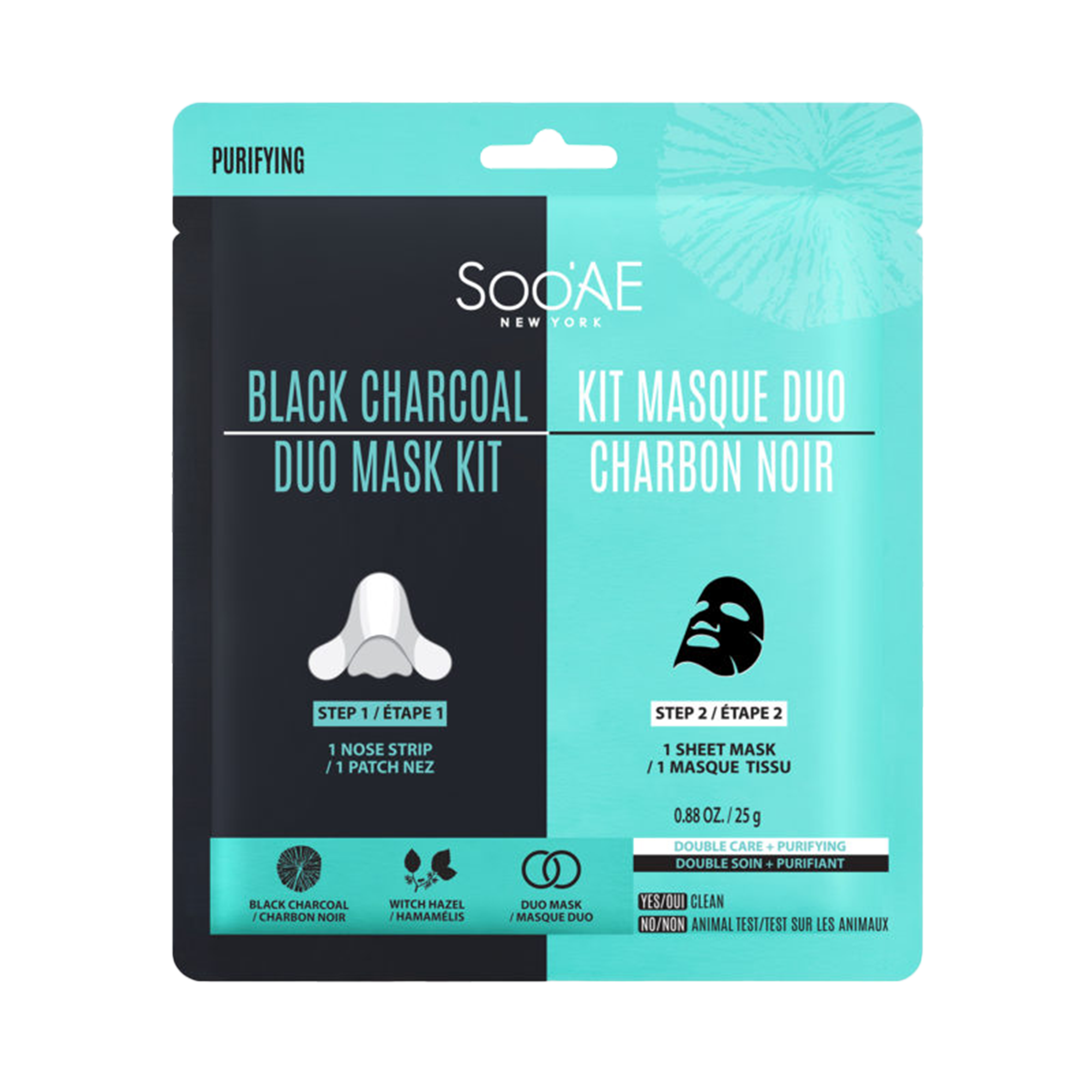 Black Charcoal Duo Mask