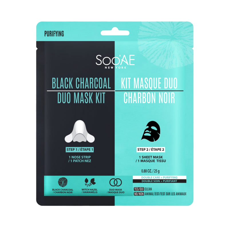 Black Charcoal Duo Mask