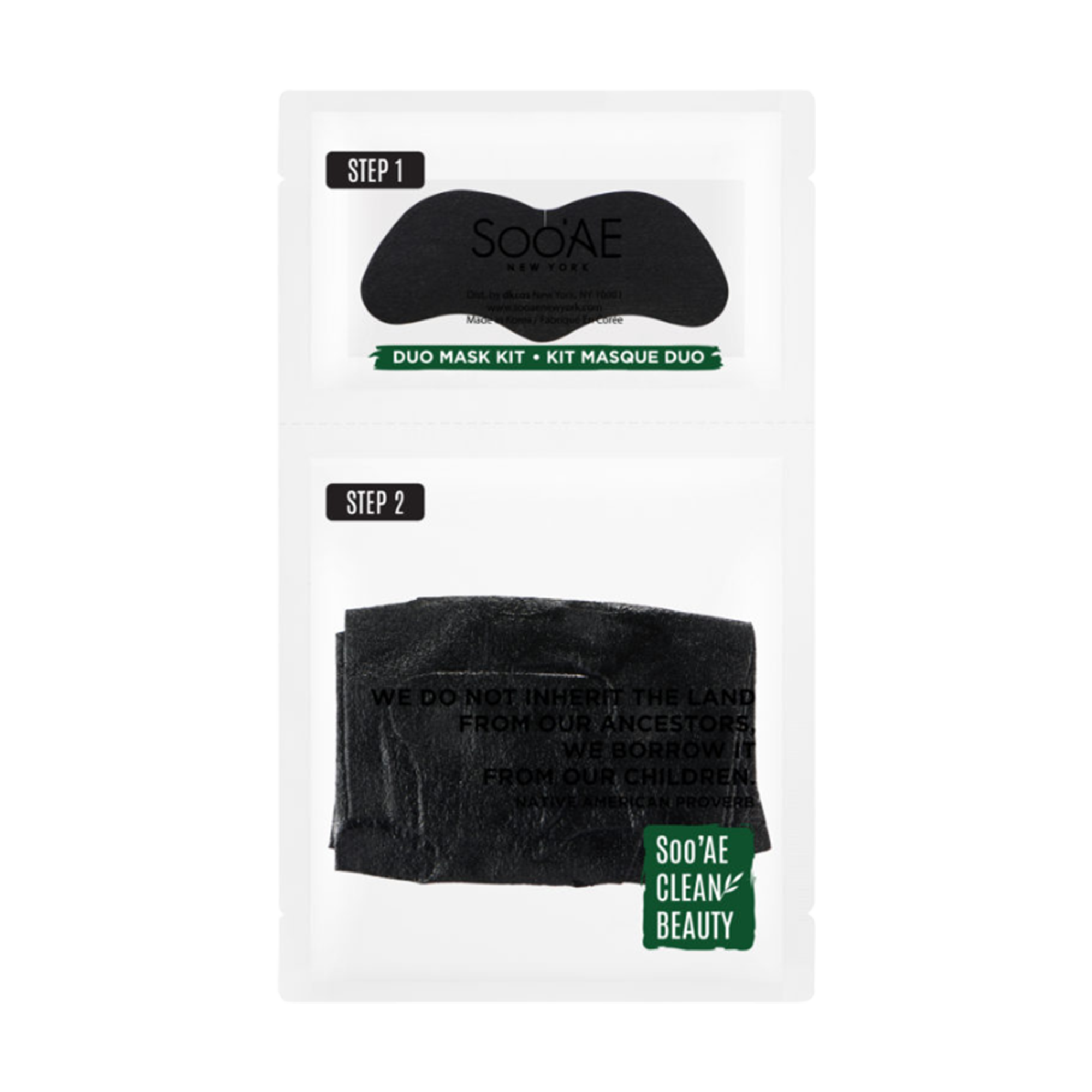 Black Charcoal Duo Mask