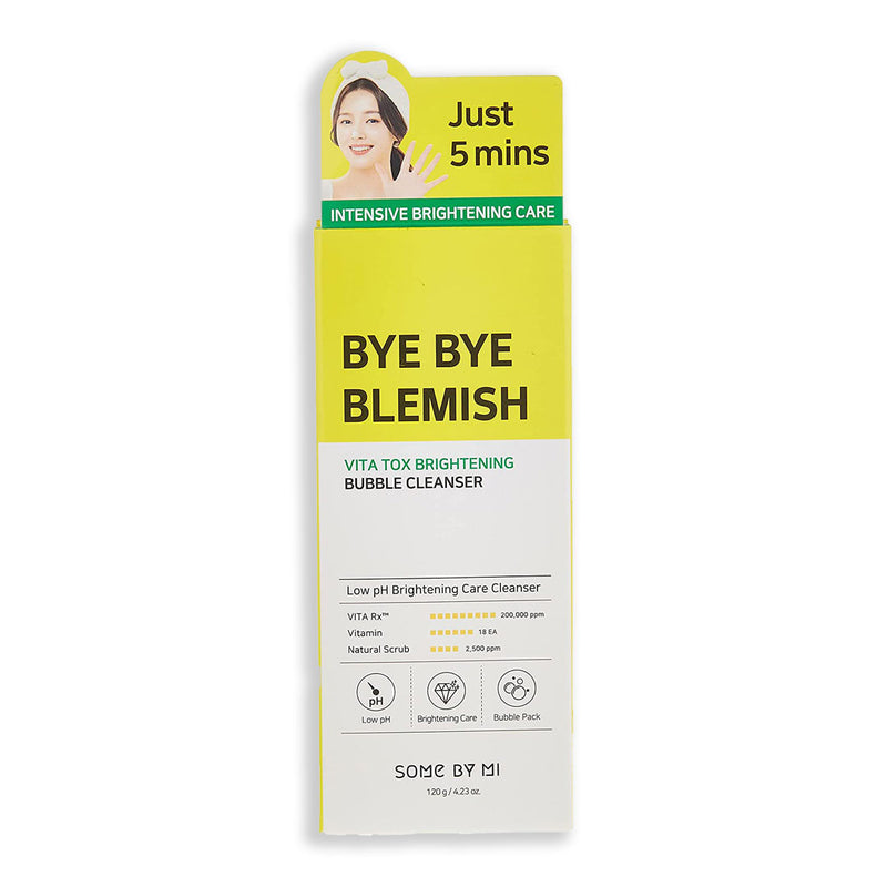 Bye Bye Blemish Vita Tox Brightening Bubble Cleanser 120 Gm