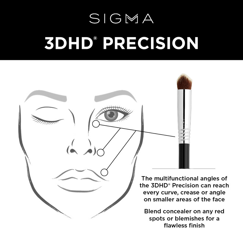 3Dhd® - Precision Brush - Black