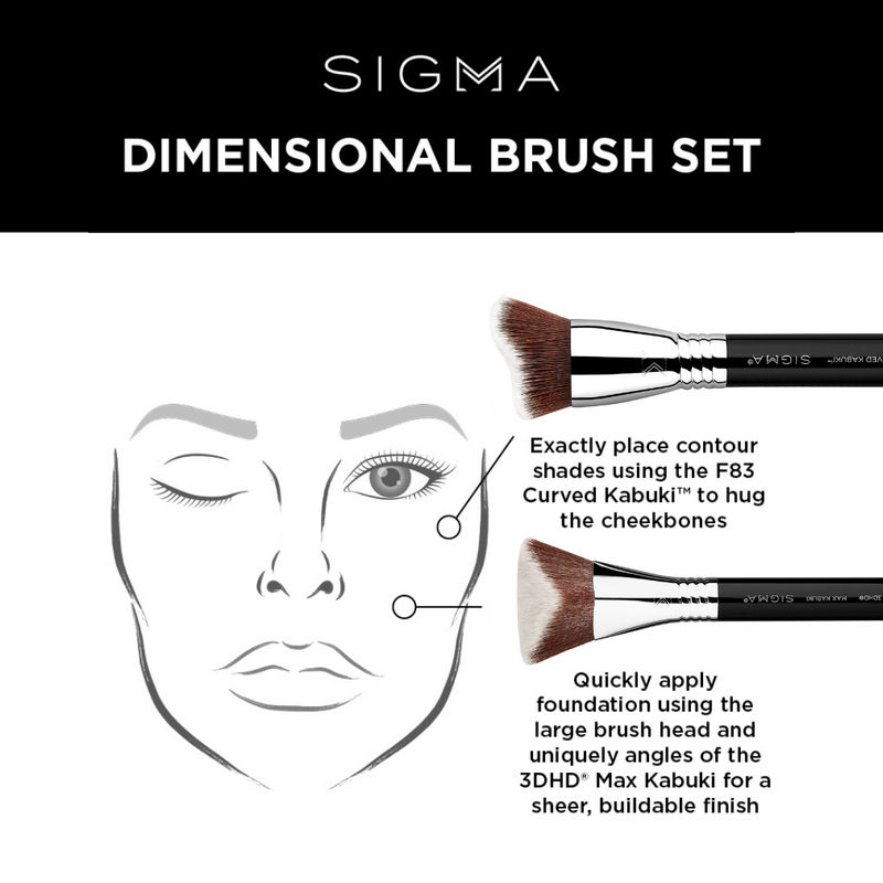 Dimensional Brush Set