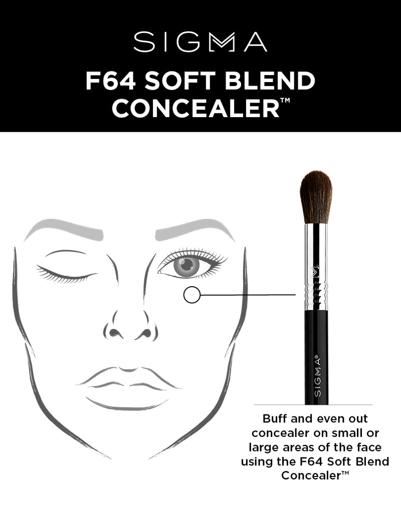 F64 - Soft Blend Concealer™ Brush