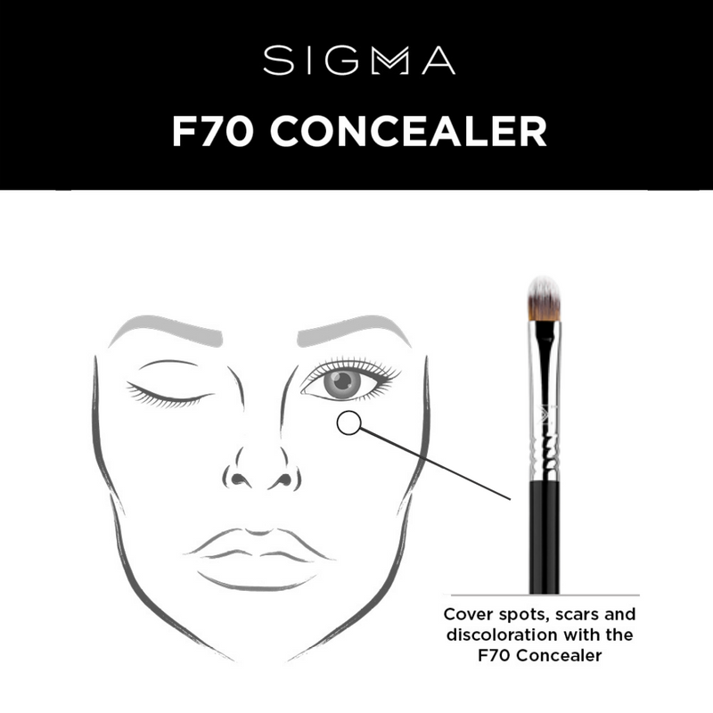 F70 - Concealer Brush