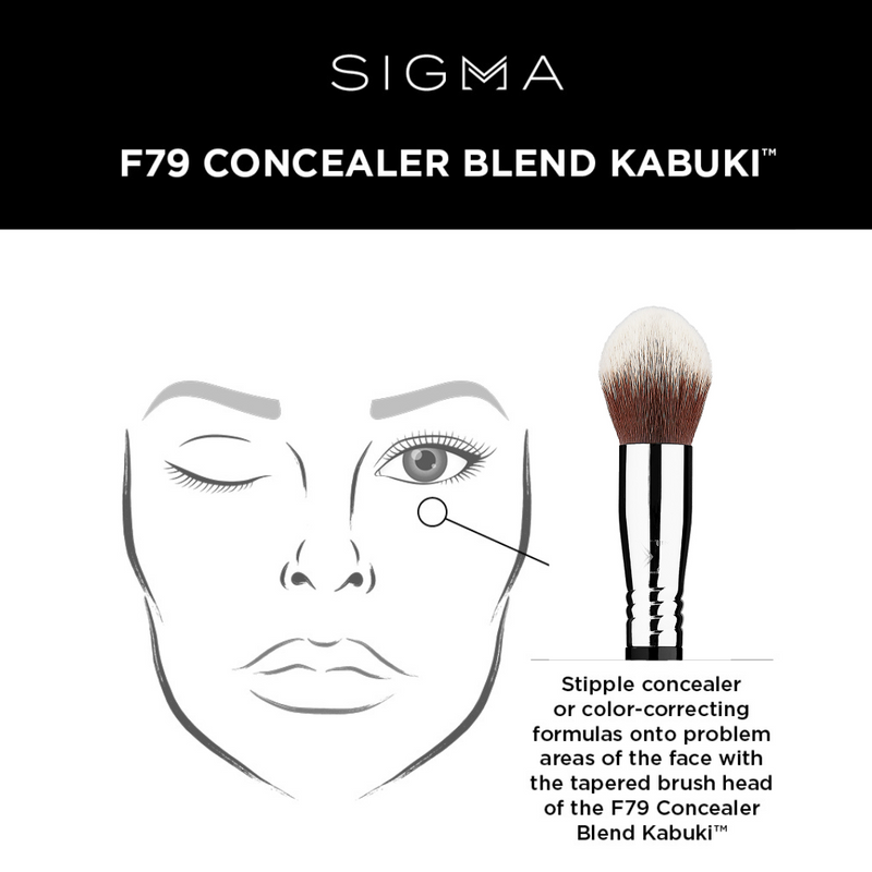 F79 - Concealer Blend Kabuki