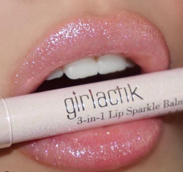 Girlactik 3-In-1 Lip Sparkle Balm -Periwinkle