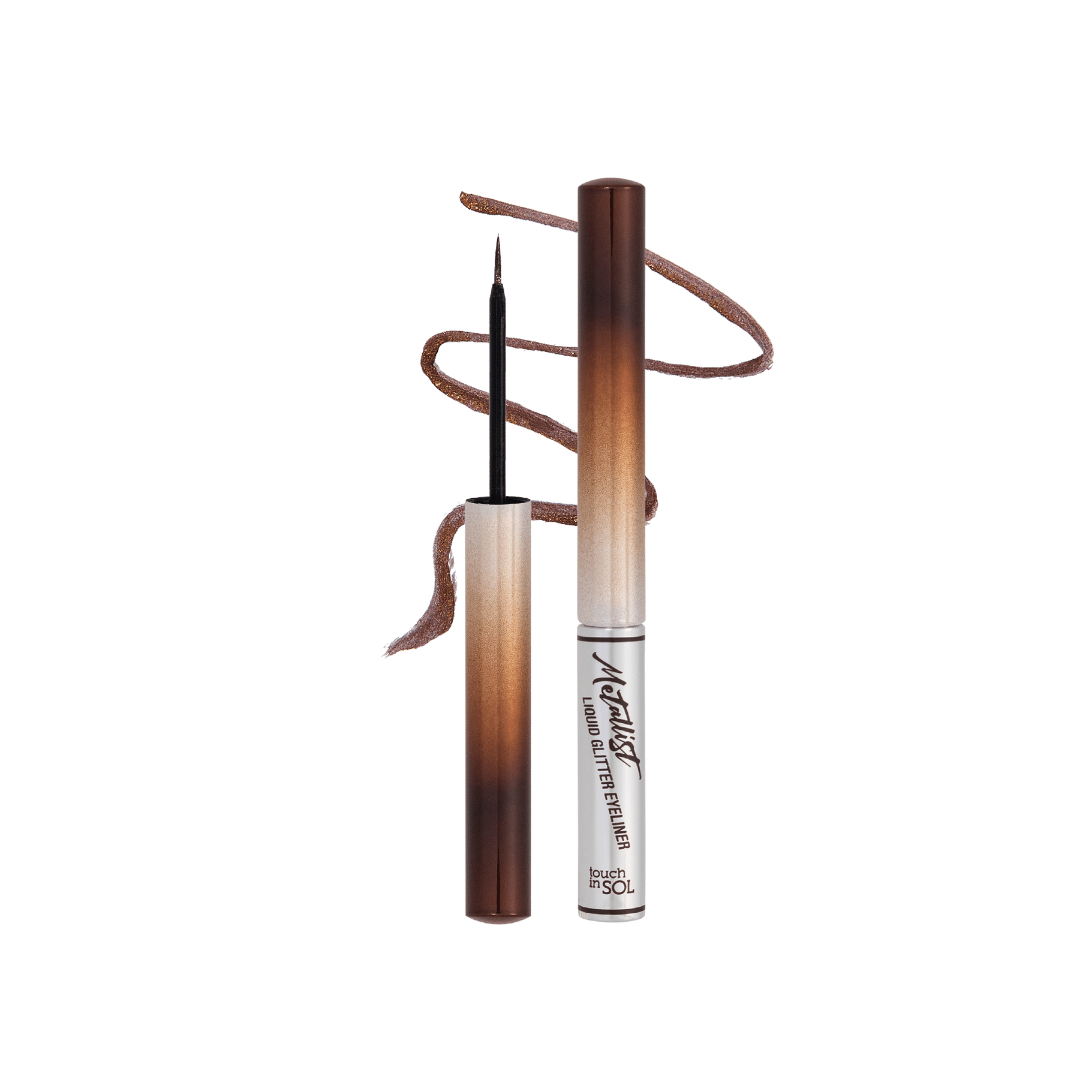 Metallist Liquid Glitter Liner #4 Smoky Quartz
