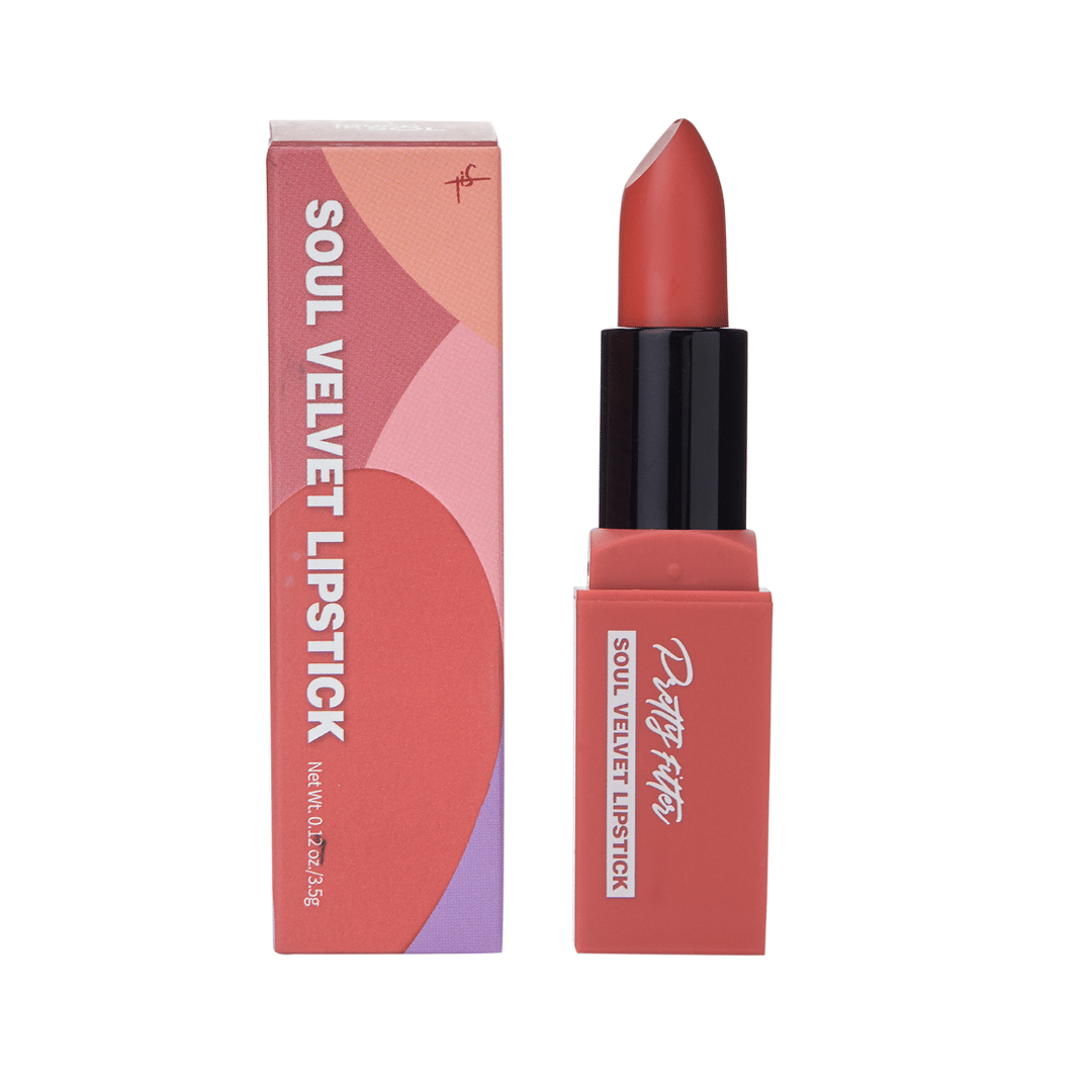 Prettyfilter Soul Velvet Lipstick #Havana Red