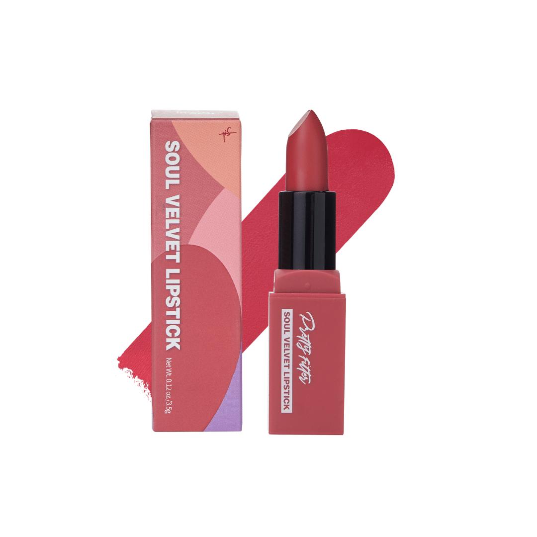 Prettyfilter Soul Velvet Lipstick #Havana Red